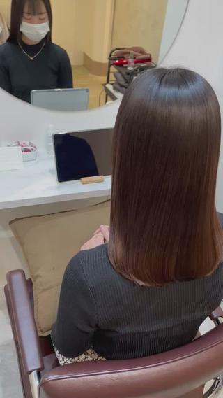 セミロング 【髪質改善　艶髪】 布川　莉穂のヘアスタイル