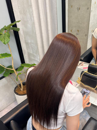ロング カラー 髪質改善/艶カラー みはな🫧🎀のヘアスタイル