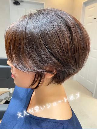 ショート 大林 恵理 【Agu 屋島】のヘアスタイル
