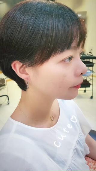 ショート 大林 恵理 【Agu 屋島】のヘアスタイル