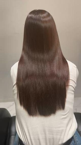 髪質改善ストレート 