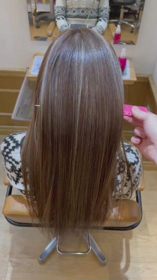 ロング ✨シルクストレート✨ 美髪髪質改善Yukiのヘアスタイル