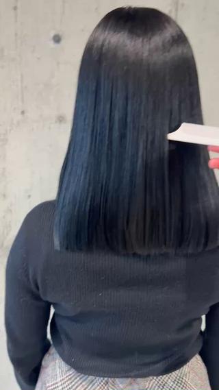blue black 髪質改善トリートメント
