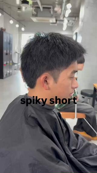 ショート パーマ メンズパーマ特化 園田　楓莉のヘアスタイル