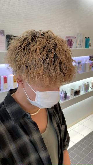 パーマ メンズ メンズパーマ/ 新潟駅/佐藤裕のヘアスタイル