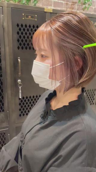 ショート 【20代ダメージ毛に 髪質改善】のヘアスタイル