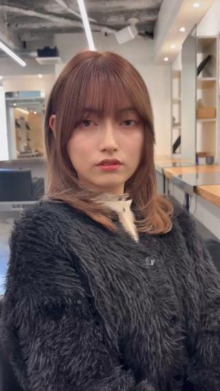 ミディアム 小玉 彰哉のヘアスタイル