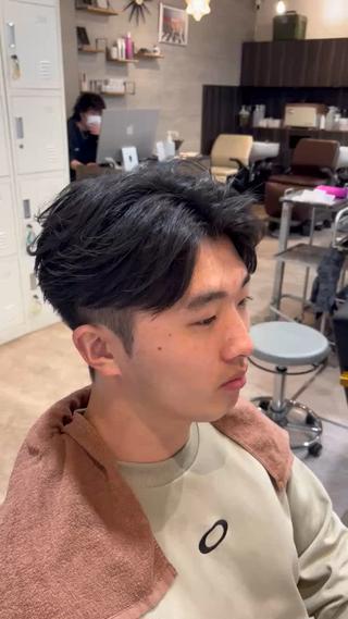ショート メンズ FLAVA所属・吉祥寺メンズカット/ 韓国ヘア　渡邉壮太朗のヘアスタイル