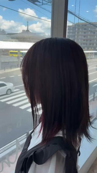 カラー 📍JR奈良/ ブリーチ/佐藤有哉のヘアスタイル