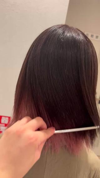 カラー 📍JR奈良/ ブリーチ/佐藤有哉のヘアスタイル
