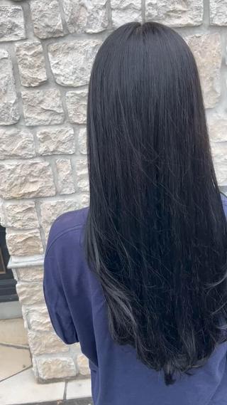 カラー Mei /オリーブ カラー/アレンジのヘアスタイル