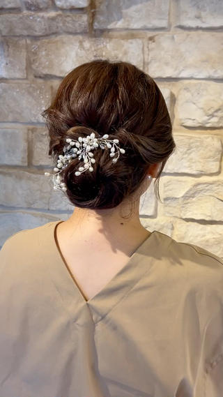 ヘアアレンジ Mei /オリーブ カラー/アレンジのヘアスタイル