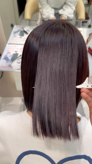 暖色カラ-ෆ˚顔周り 🎀ོ白岩亜実🎀ོのヘアスタイル