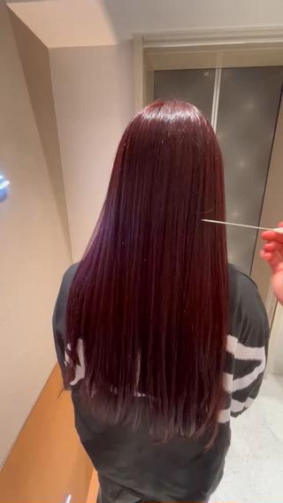 カラー 暖色カラ-ෆ˚顔周り 🎀ོ白岩亜実🎀ོのヘアスタイル