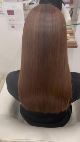 ロング SHO担当髪質改善 東加古川アーティブのヘアスタイル