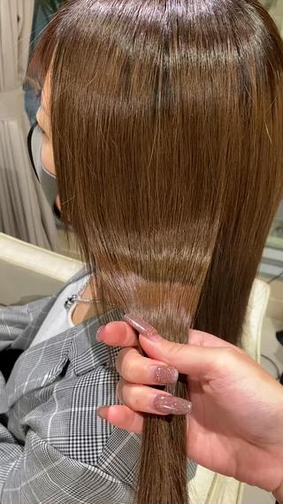 ハイトーン✨艶髪💘 💘 AYANO💘のヘアスタイル