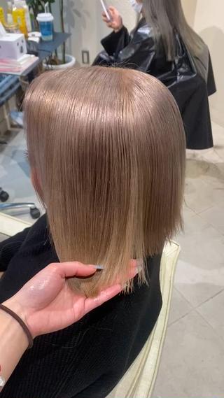 カラー ハイトーン✨艶髪💘 💘 AYANO💘のヘアスタイル