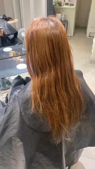 カラー ハイトーン✨艶髪💘 💘 AYANO💘のヘアスタイル