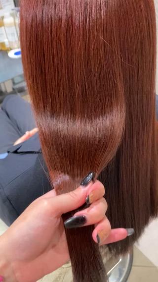 ハイトーン✨艶髪💘 💘 AYANO💘のヘアスタイル