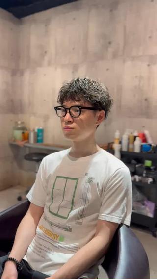 ショートパーマ 