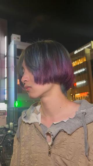 ブリーチデザインカラートリートメント
お任せデザイン
元々のアンブレラカラーを活かして 