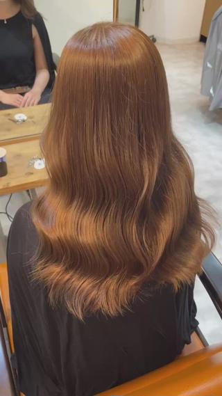 ブリーチなしのベージュカラー 