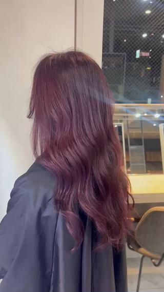 大人気ボルドーカラー
ワンカラー¥3,000でご案内可能です 