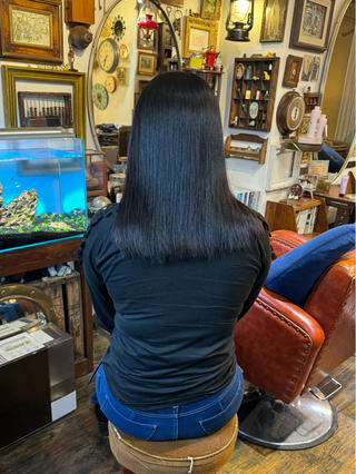 ロング 飯田 実歩(じっぽ)のヘアスタイル