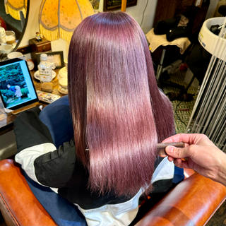 セミロング 飯田 実歩(じっぽ)のヘアスタイル