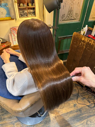 ロング 飯田 実歩(じっぽ)のヘアスタイル