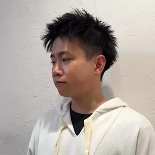 ショート メンズ 【池袋/スパイキー ショート】ⓝⓘⓜⓤのヘアスタイル