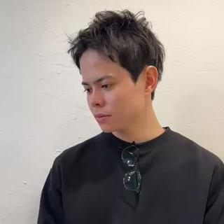 ショート メンズ 【池袋/スパイキー ショート】ⓝⓘⓜⓤのヘアスタイル