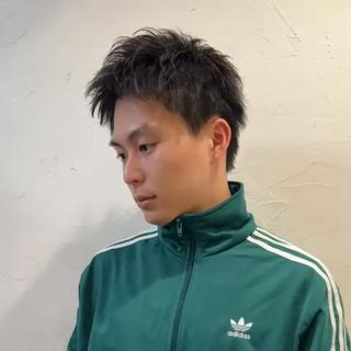 ショート メンズ 【池袋/スパイキー ショート】ⓝⓘⓜⓤのヘアスタイル