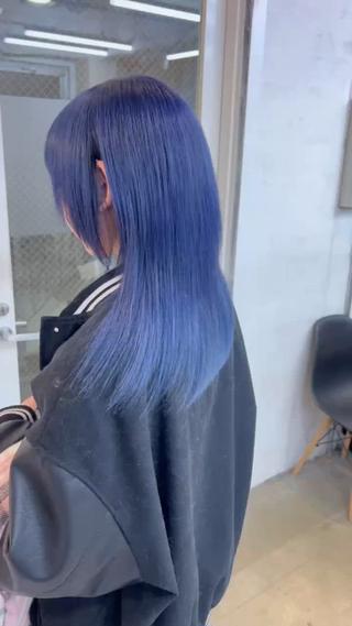 カラー LITTY所属・山永 圭介のヘアスタイル