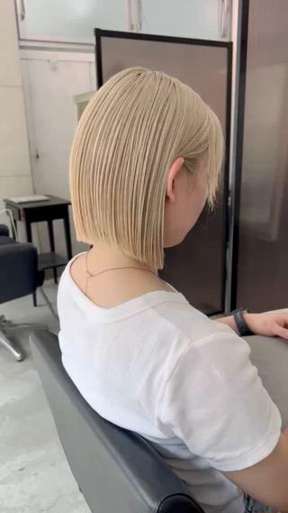 カラー LITTY所属・山永 圭介のヘアスタイル