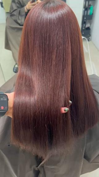 ロング カラー パーマ ヘアアレンジ メンズ キッズ ネイル マツエク・マツパ アイブロウ 韓国風レイヤーカット グレージュ/大希のヘアスタイル