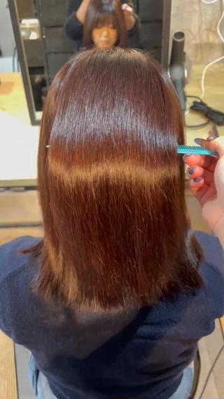 根元はしっかり染めて、且つ秋っぽいカラーでイメージチェンジしませんか