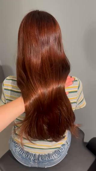 ロング yuka♡/ボブ カット/暖色カラーのヘアスタイル