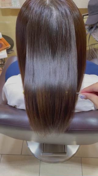 ロング カラー 艶髪/巻ける縮毛矯正 /髪質改善naoのヘアスタイル