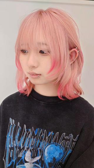 ミディアム カラー 新潟ハイトーンカラー NO.1✨ 小川 巧のヘアスタイル