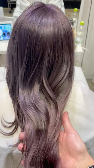 ブリーチありで作るピンクラベンダー 