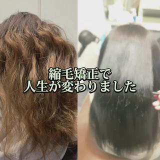 ロング カラー 🌈本物の髪質改善 森田涼平のヘアスタイル