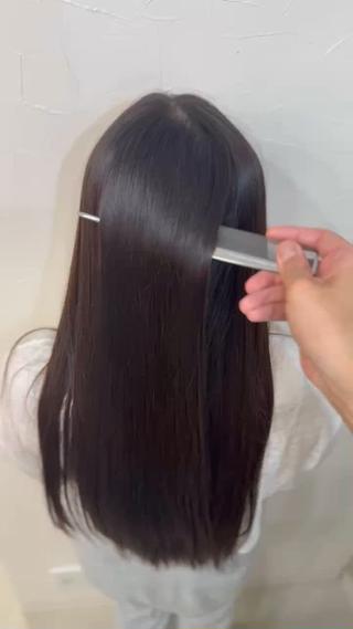 ロング 村松陸斗 メテオストレートのヘアスタイル