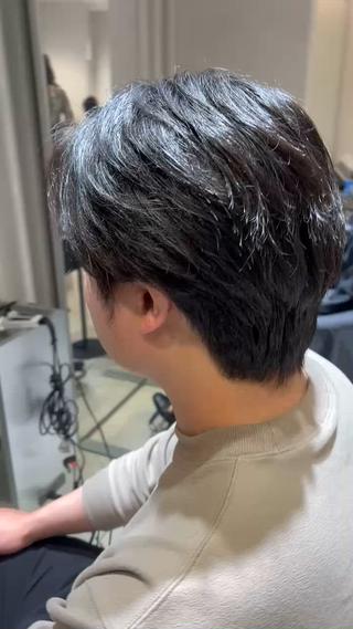 メンズ メンズセンターパート 🇰🇷wakanaのヘアスタイル