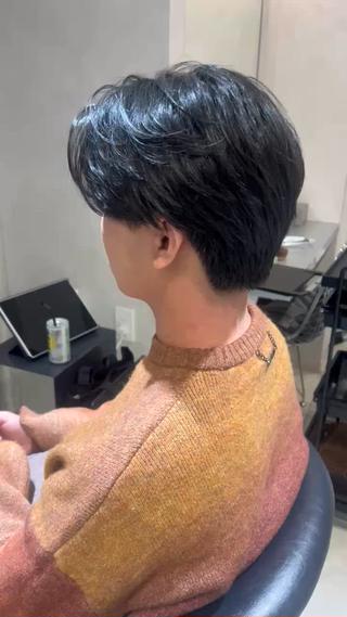 メンズ メンズセンターパート 🇰🇷wakanaのヘアスタイル