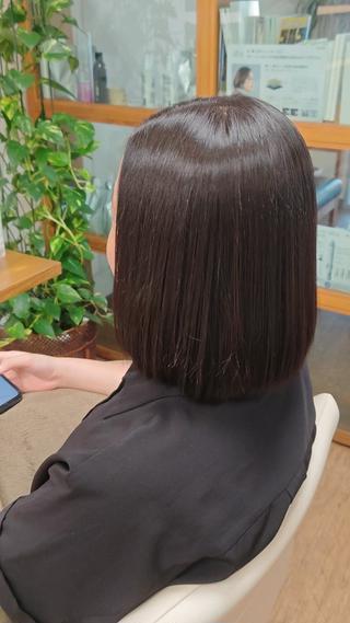 クセストパーの仕上がり 毛先の滑らかさが伝われば幸いです 