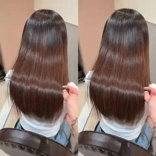 セミロング 髪質改善・縮毛矯正 人気No.1💍本木のヘアスタイル