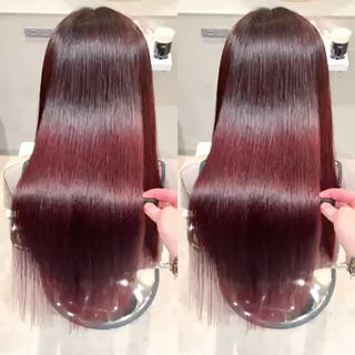 ロング カラー 髪質改善・縮毛矯正 人気No.1💍本木のヘアスタイル