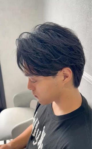 パーマ メンズ 韓国風ヘア 🇰🇷AYATOのヘアスタイル