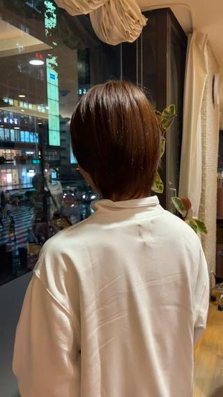 カラー Lenahc Ist SHIHOのヘアスタイル